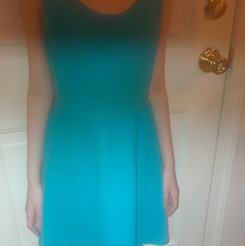 Piper  blue bow dress